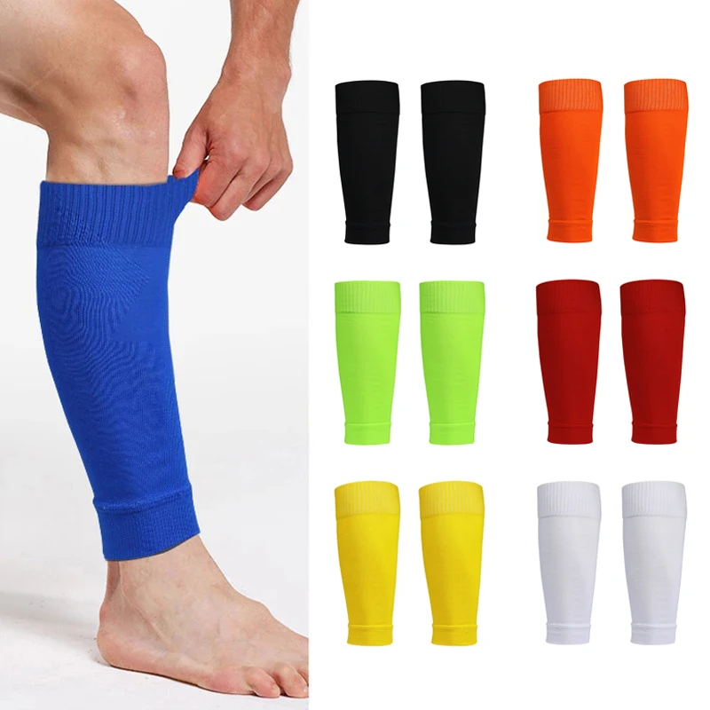 Compression Sleeve Calf - Druckfeste Fußballsocken, Erwachsenen-Beinschutzsocken, Schweißabsorbierende Knöchelsocken, Sport-Beinschutzsocken