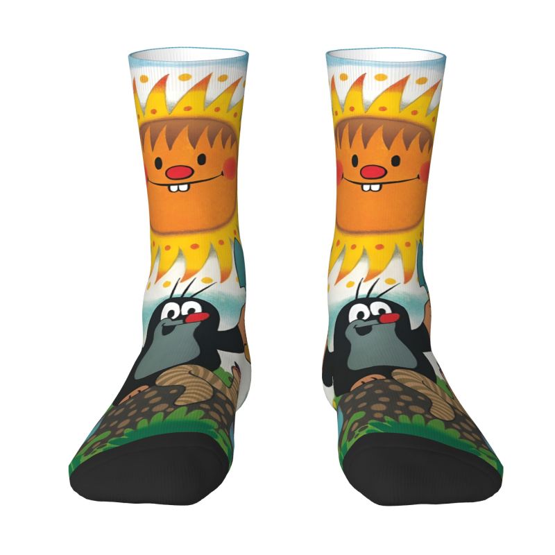 Dress Sock Men - Benutzerdefinierte The Little Mole Herren Crew