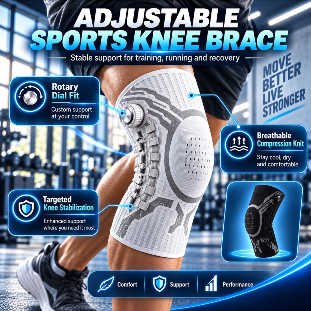 Verstellbare Smart-Knopf-Knieb – Compression Sleeve Calf Bewertung und Preis